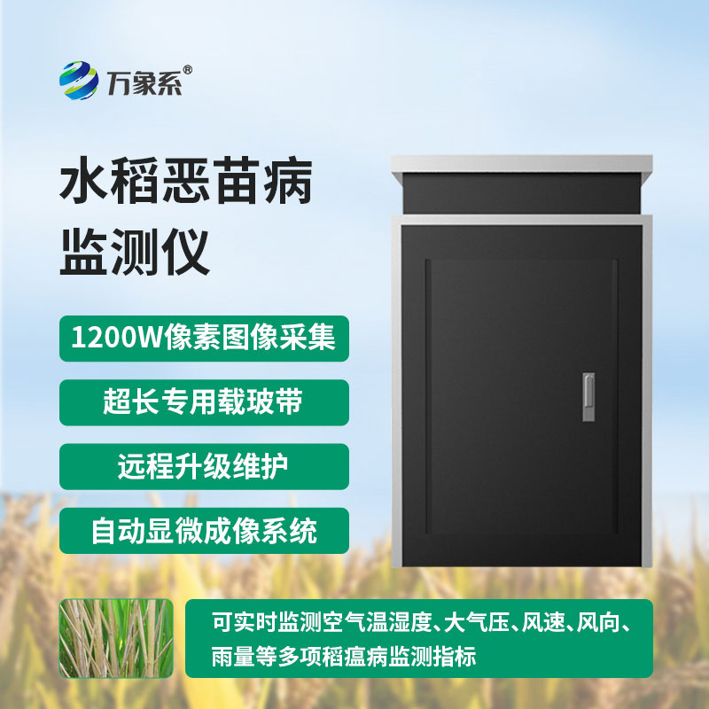 水稻健康早知道：水稻惡苗病監(jiān)測儀守護每一株水稻
